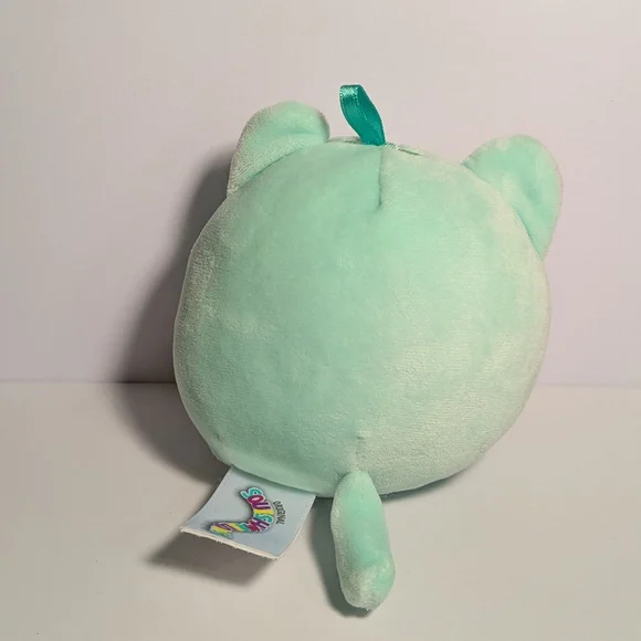 Squishmallows Mint Green Cat Jules Plush 4 Inch - Picture 3 of 3